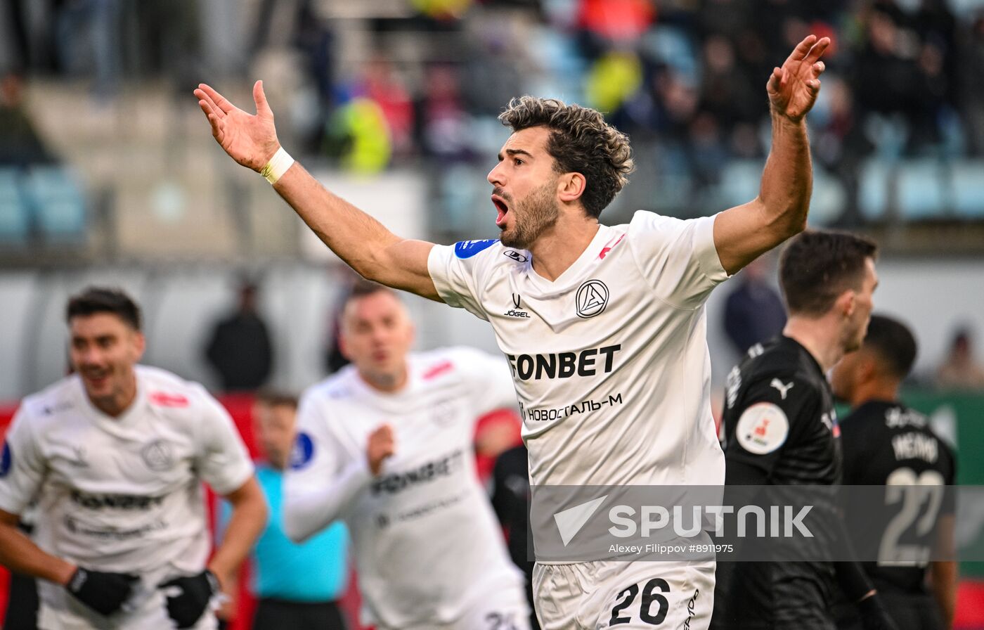Russia Soccer Premier-League Khimki - Akron