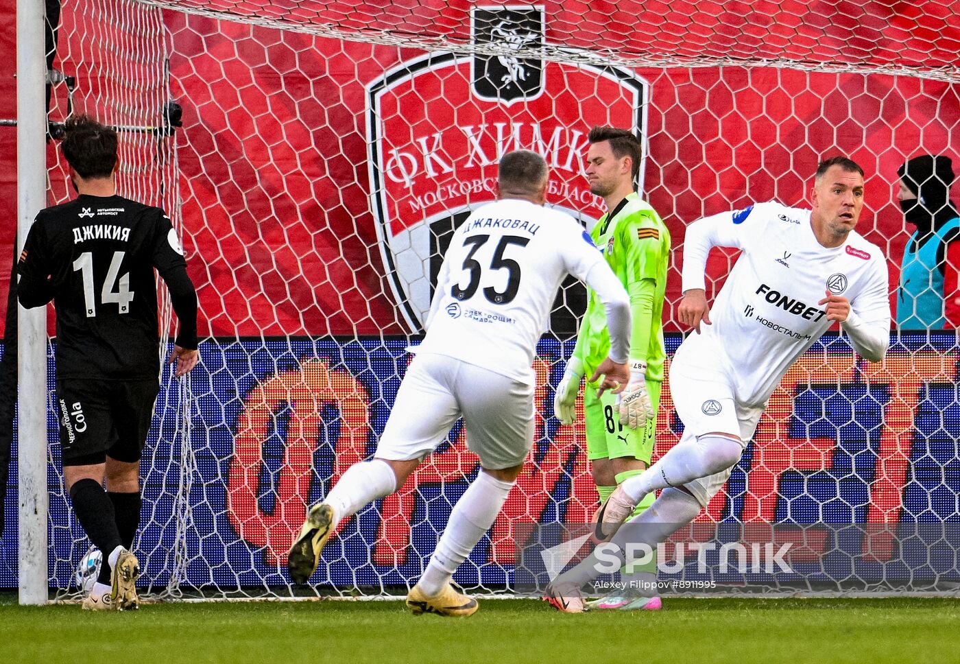 Russia Soccer Premier-League Khimki - Akron