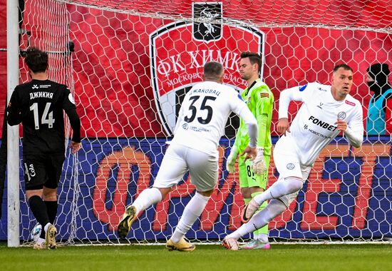 Russia Soccer Premier-League Khimki - Akron