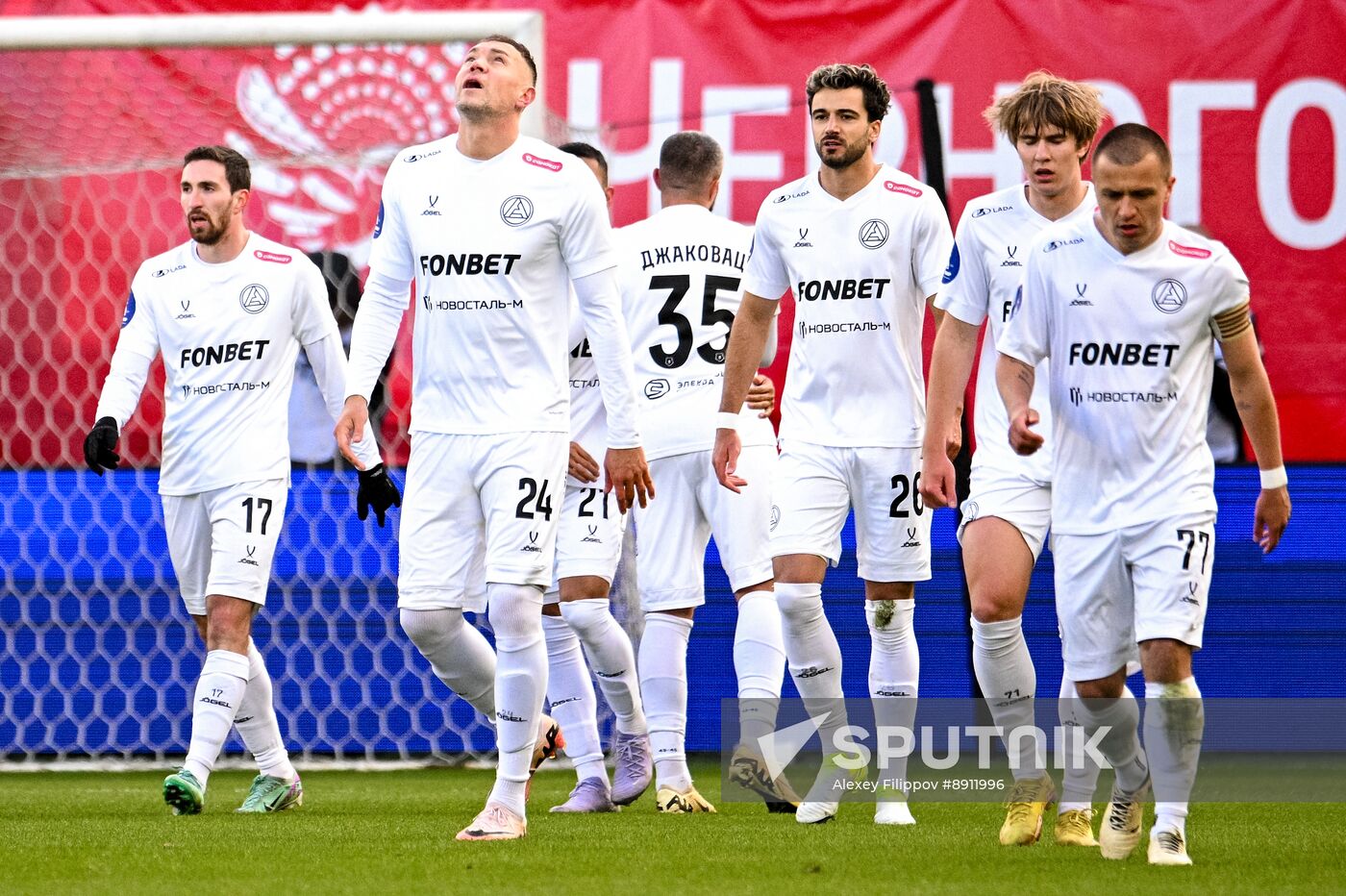 Russia Soccer Premier-League Khimki - Akron