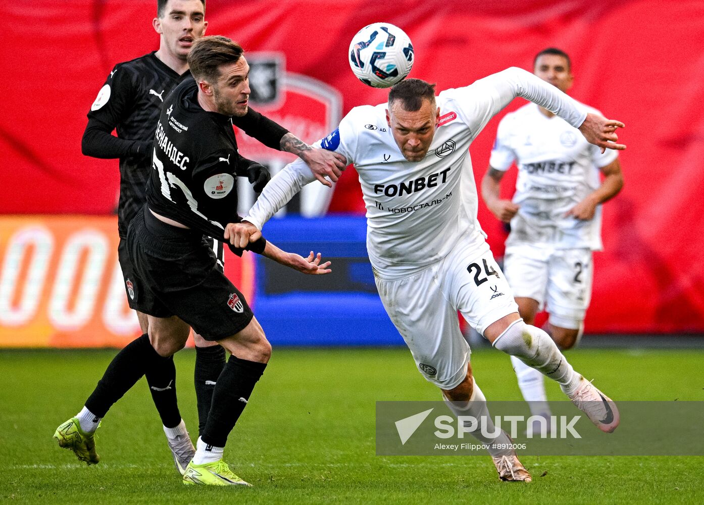 Russia Soccer Premier-League Khimki - Akron