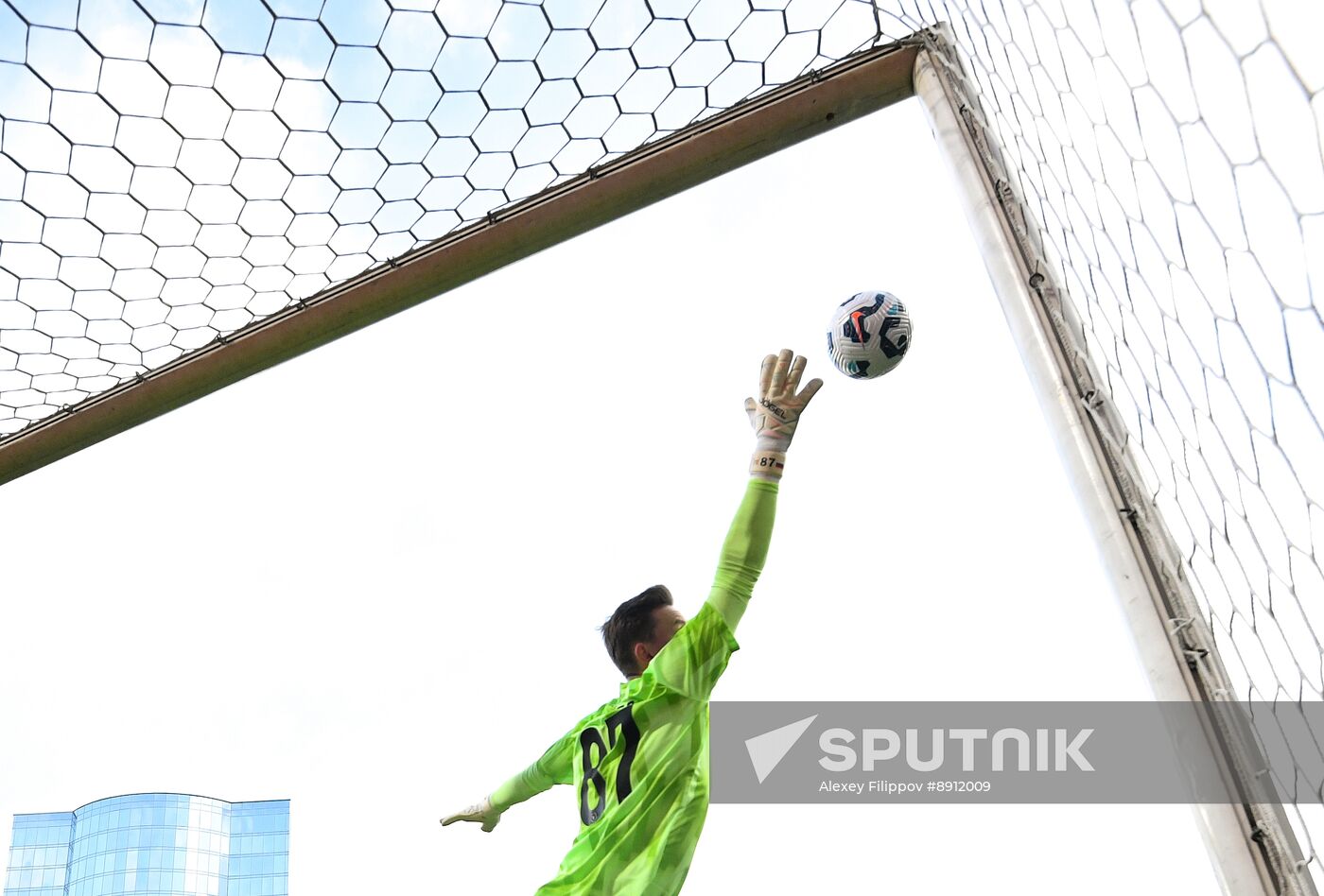 Russia Soccer Premier-League Khimki - Akron
