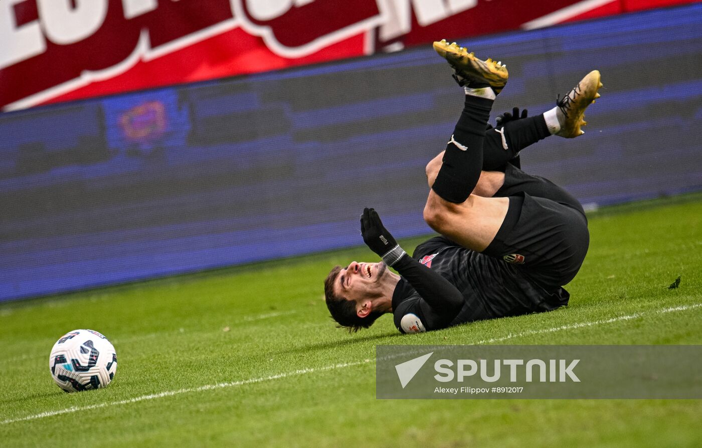 Russia Soccer Premier-League Khimki - Akron