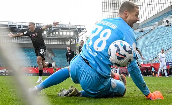 Russia Soccer Premier-League Khimki - Akron