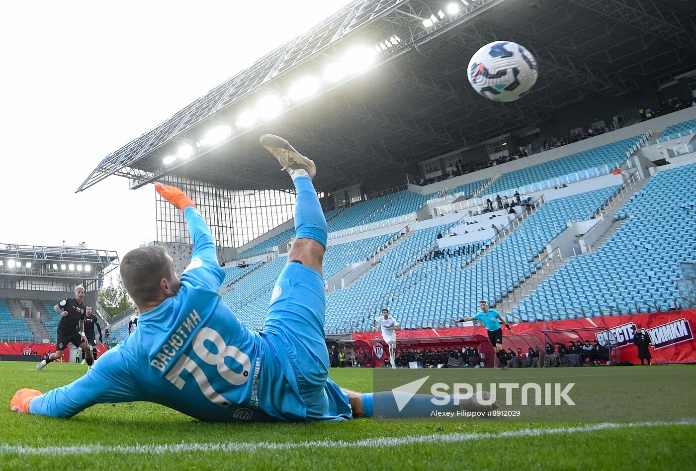 Russia Soccer Premier-League Khimki - Akron