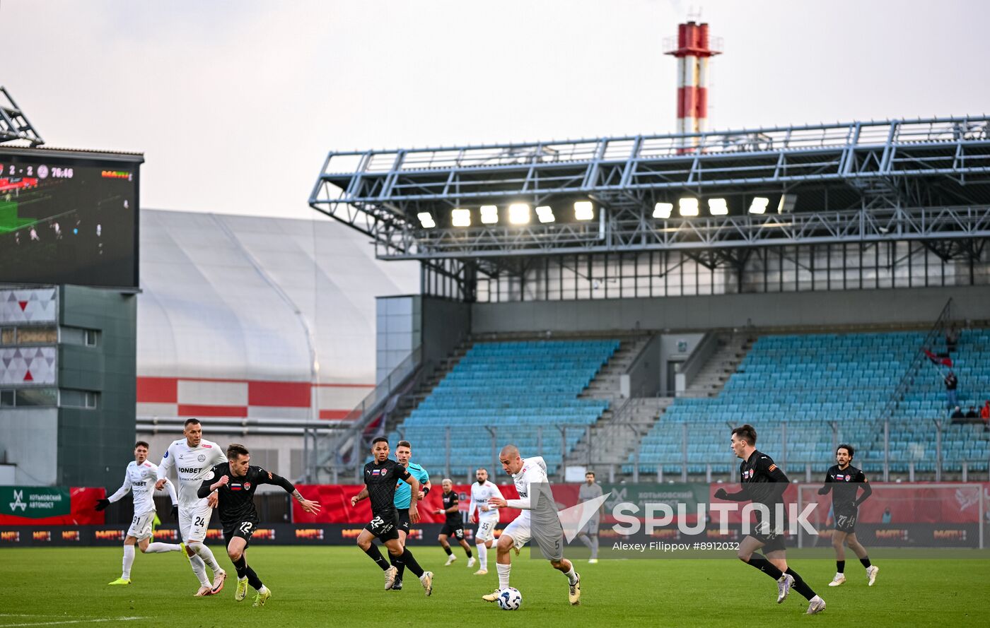 Russia Soccer Premier-League Khimki - Akron
