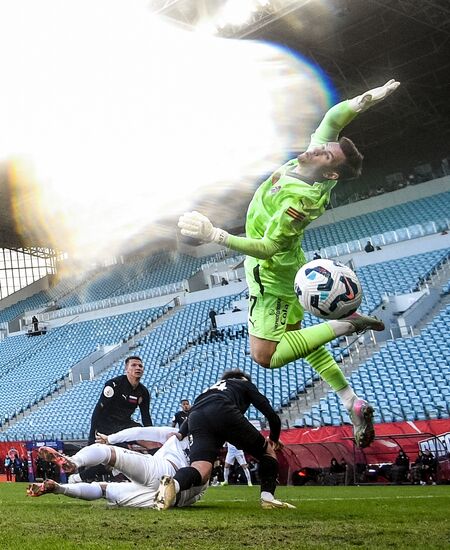 Russia Soccer Premier-League Khimki - Akron