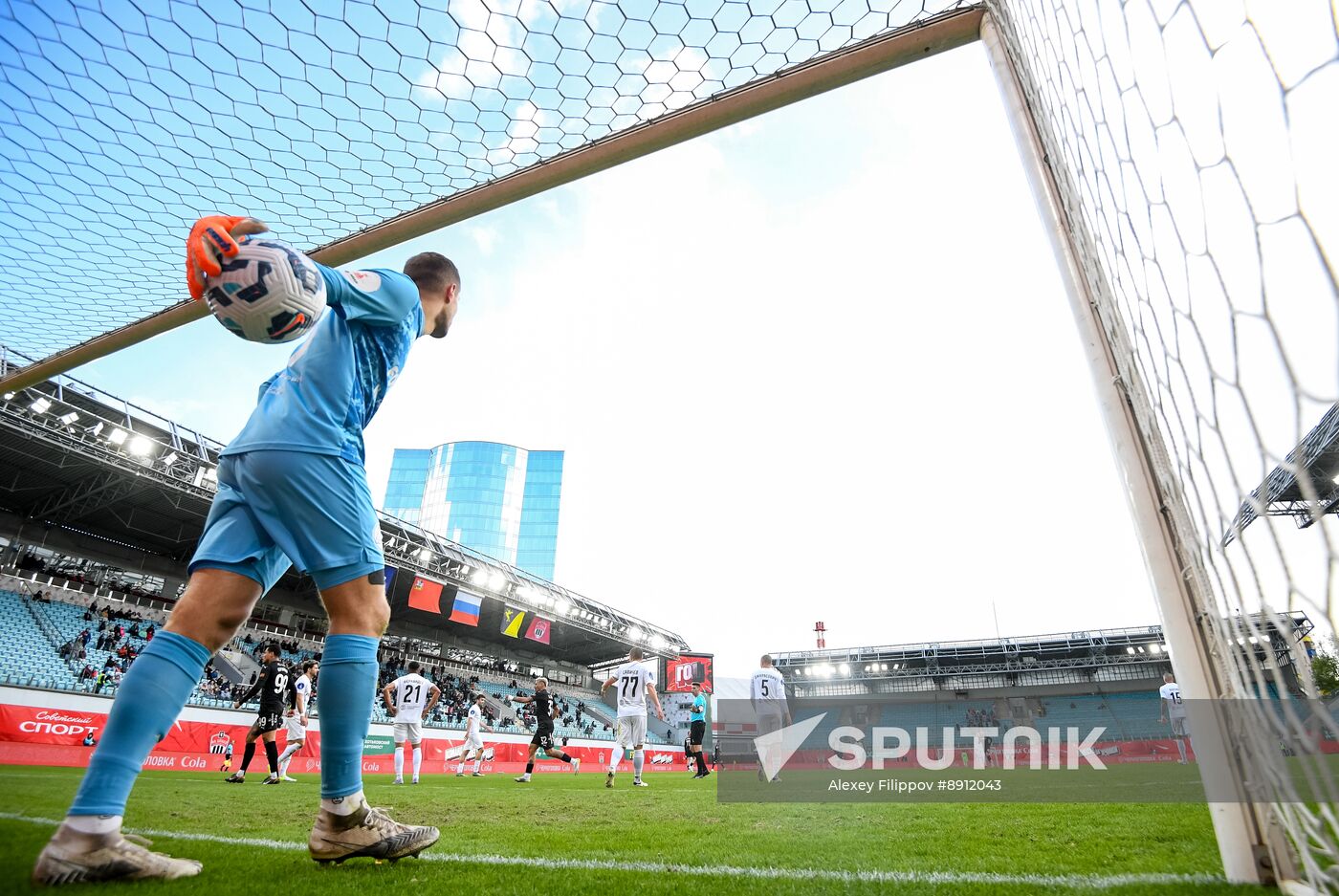 Russia Soccer Premier-League Khimki - Akron