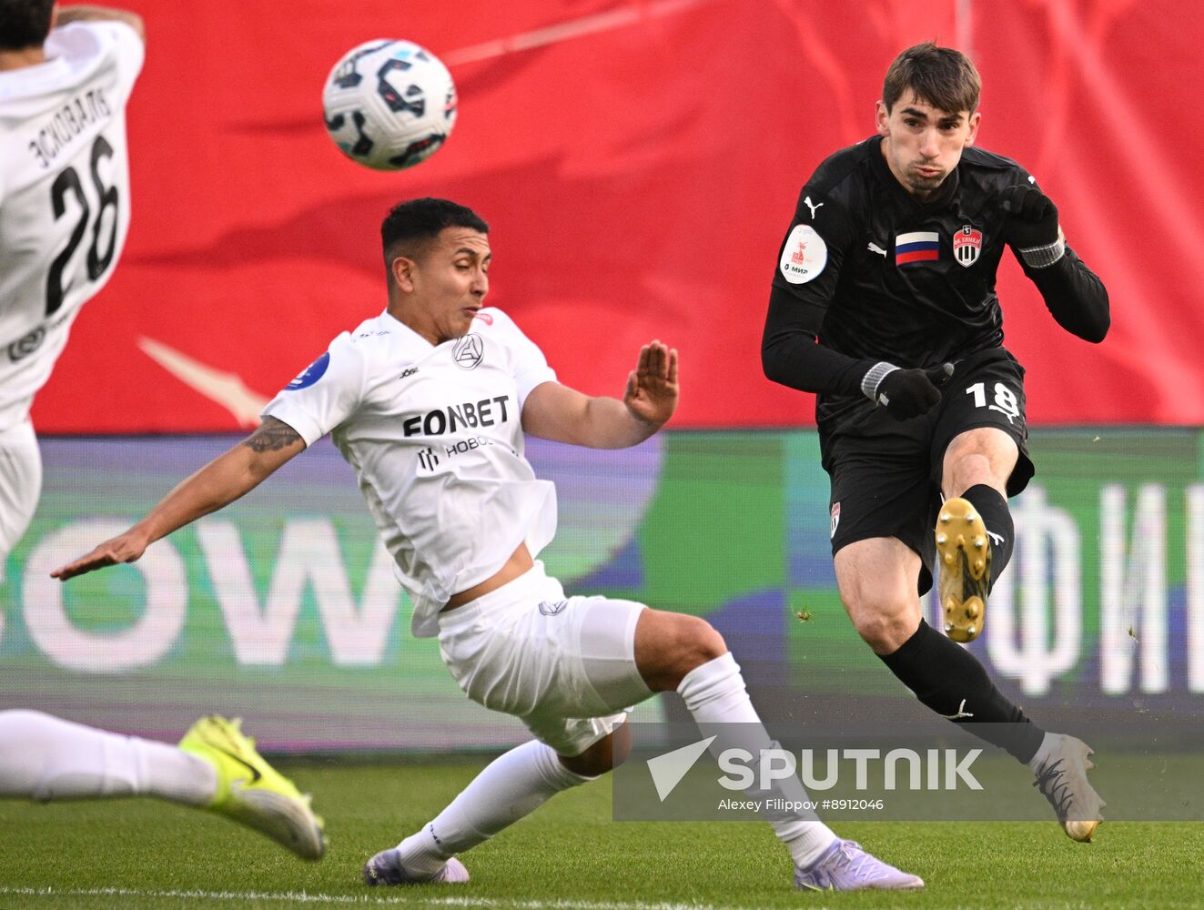 Russia Soccer Premier-League Khimki - Akron