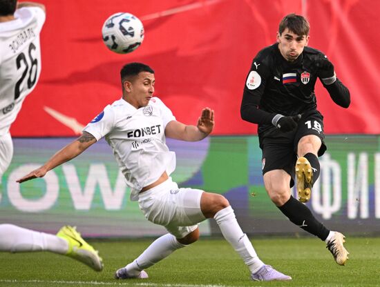 Russia Soccer Premier-League Khimki - Akron