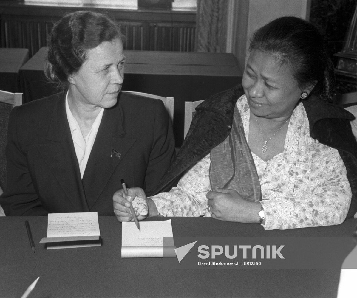 Equality of Women in the USSR international seminar