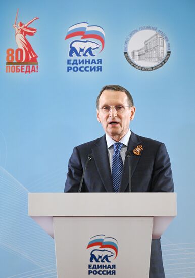 Russia WWII Victory Anniversary Symposium