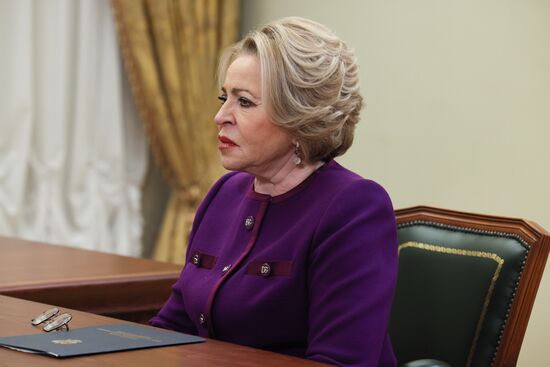 Russia Putin Federation Council Speaker