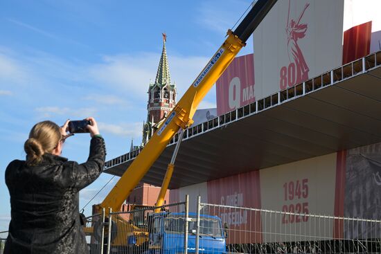 Russia WWII Victory Day Preparations