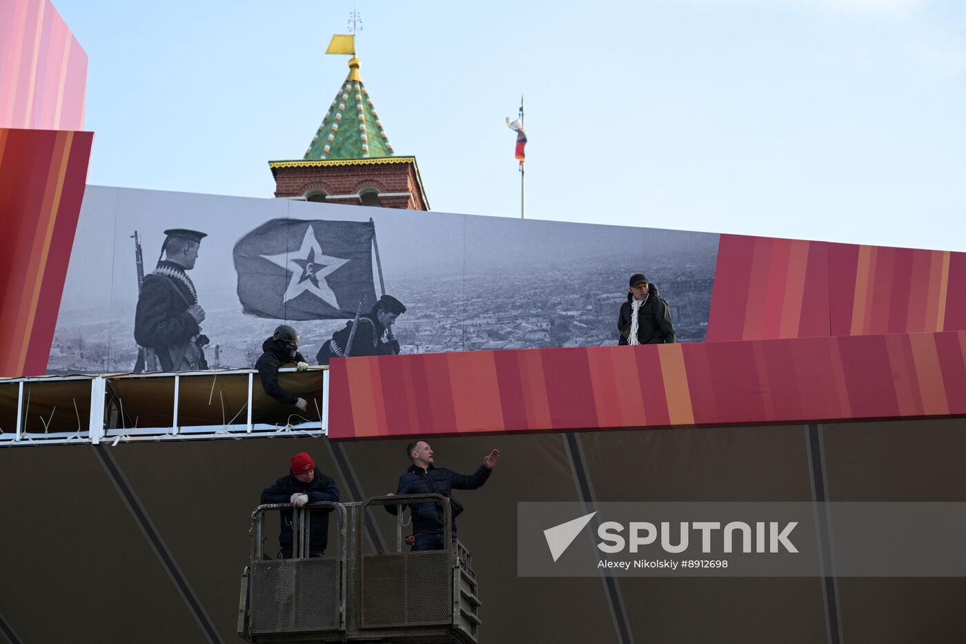 Russia WWII Victory Day Preparations