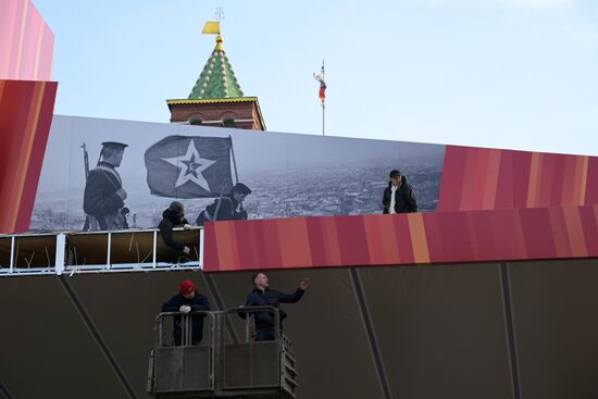Russia WWII Victory Day Preparations