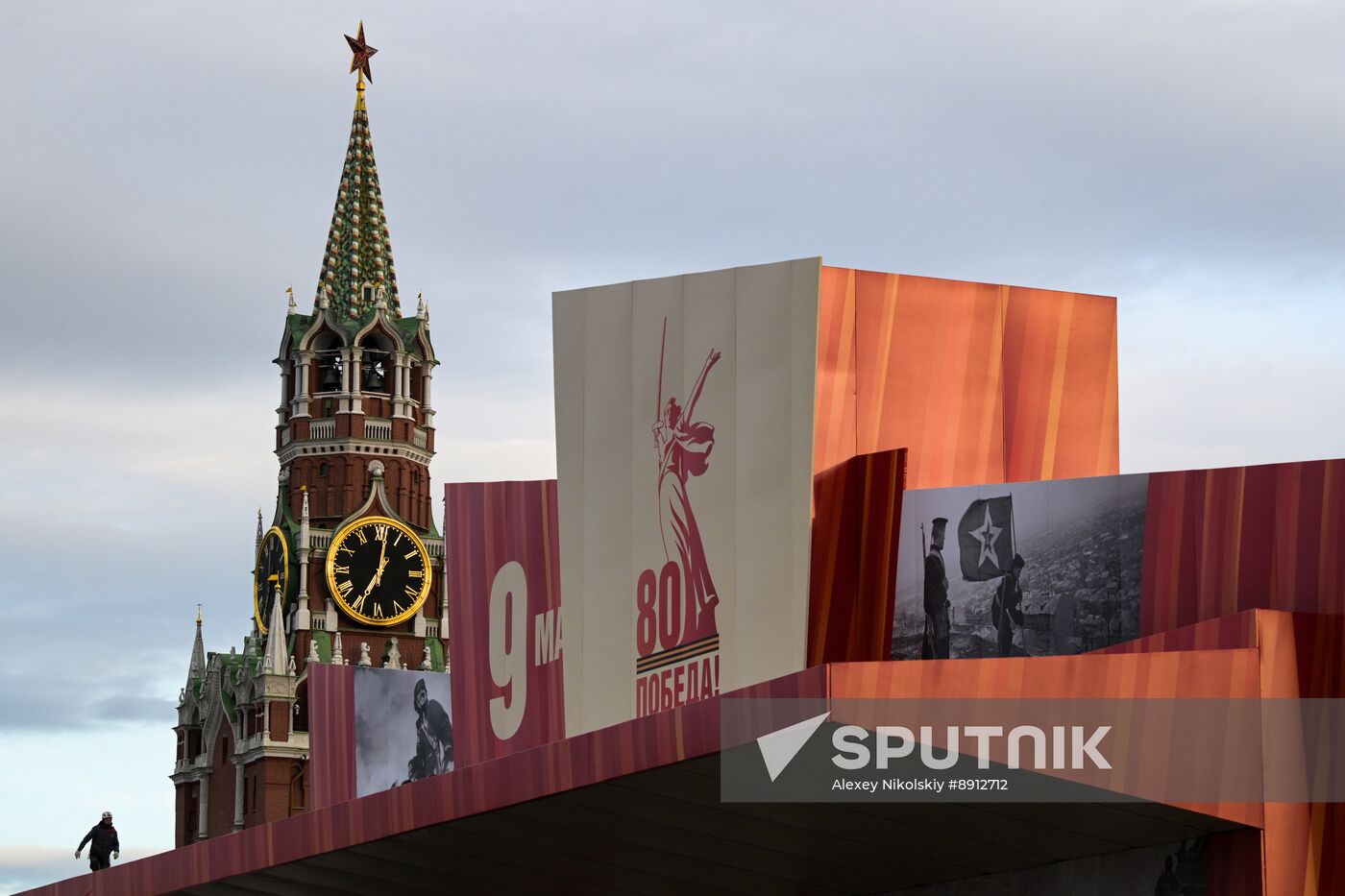 Russia WWII Victory Day Preparations