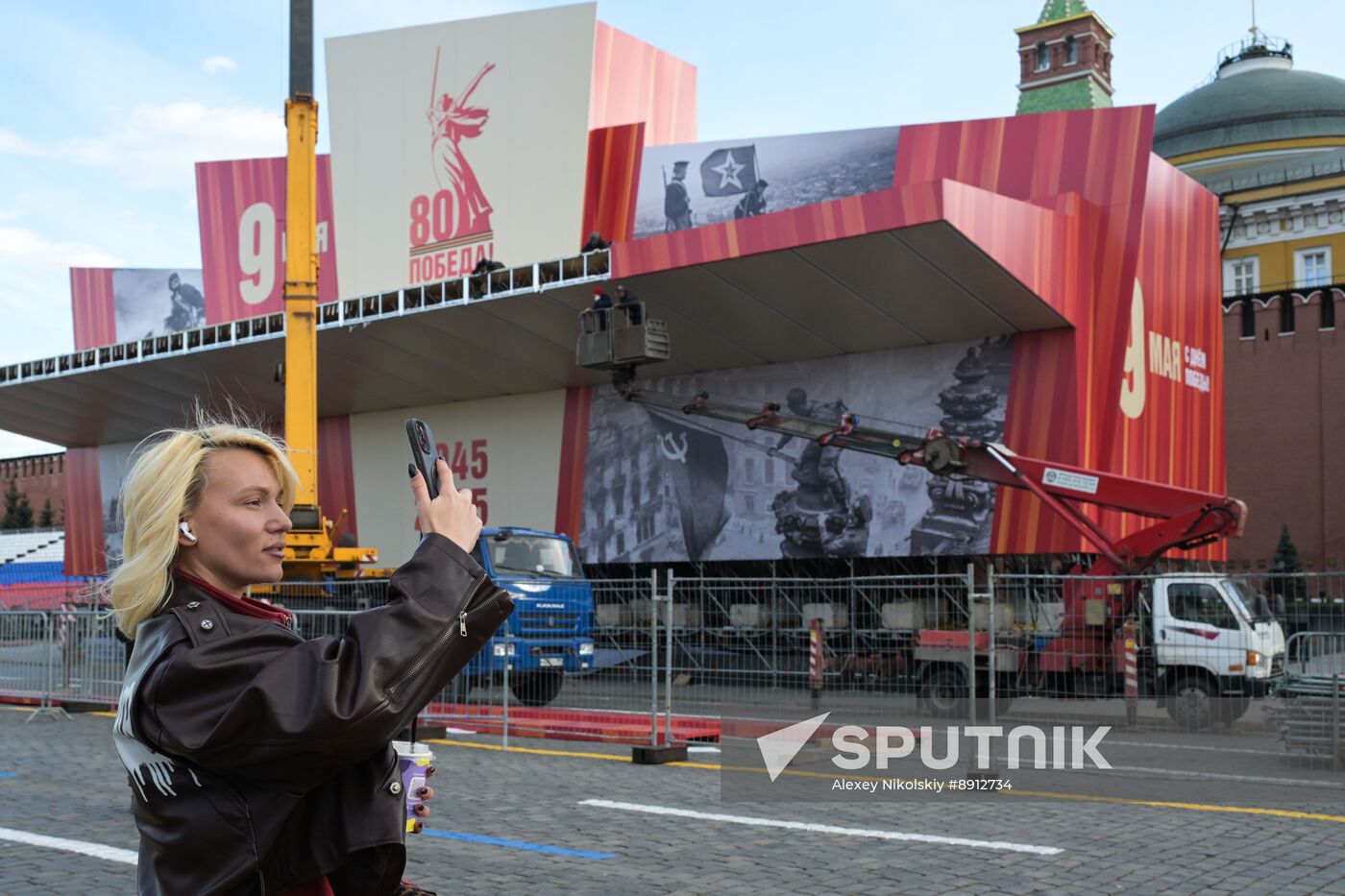 Russia WWII Victory Day Preparations