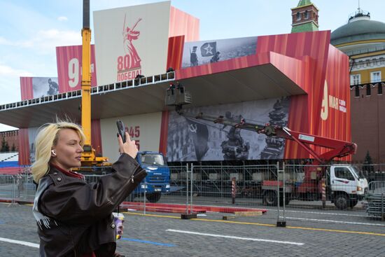 Russia WWII Victory Day Preparations