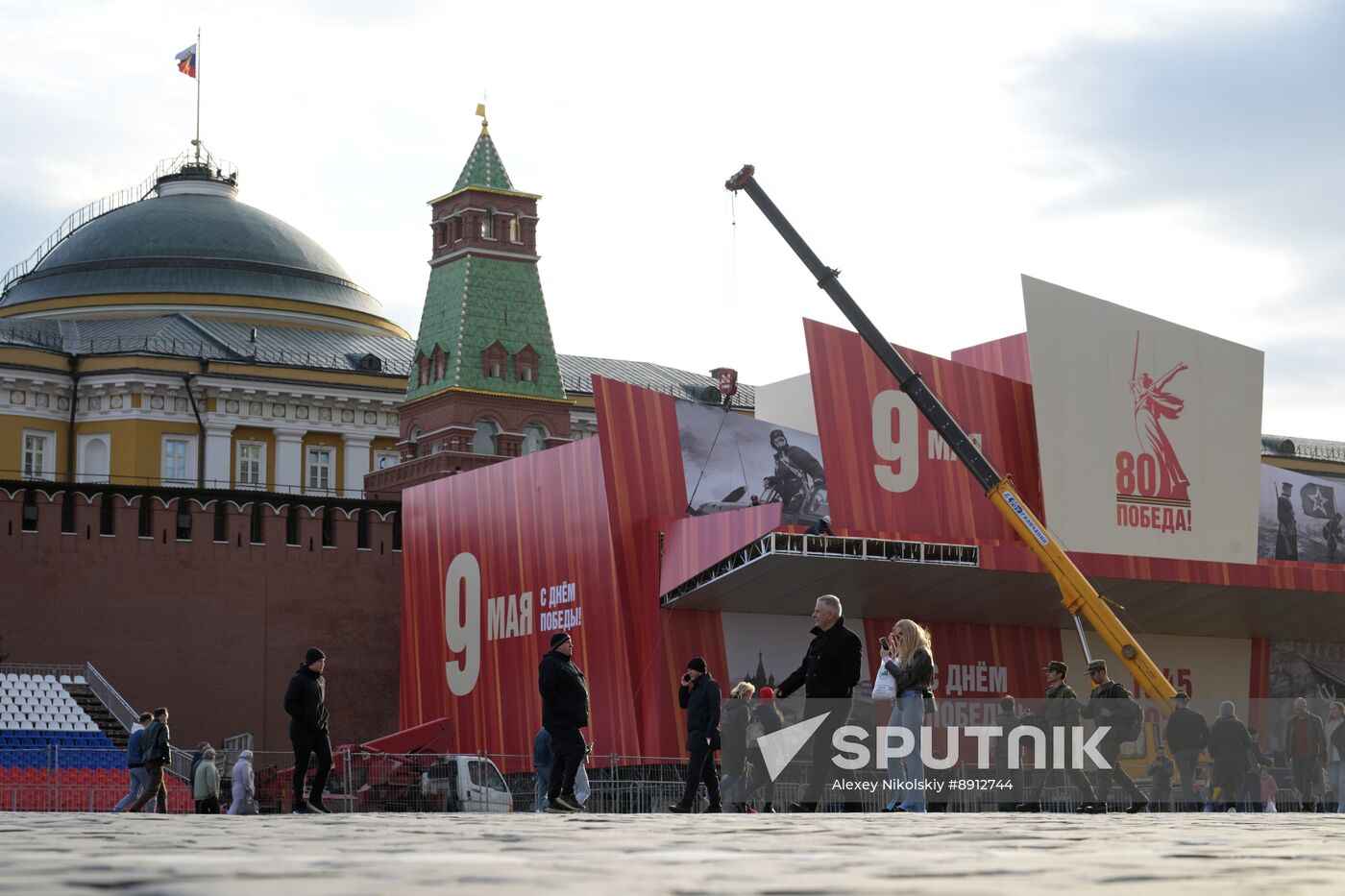Russia WWII Victory Day Preparations
