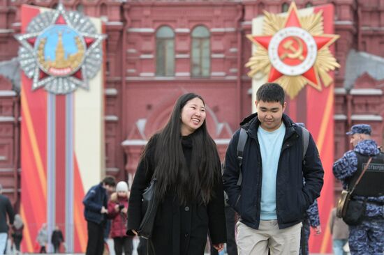 Russia WWII Victory Day Preparations