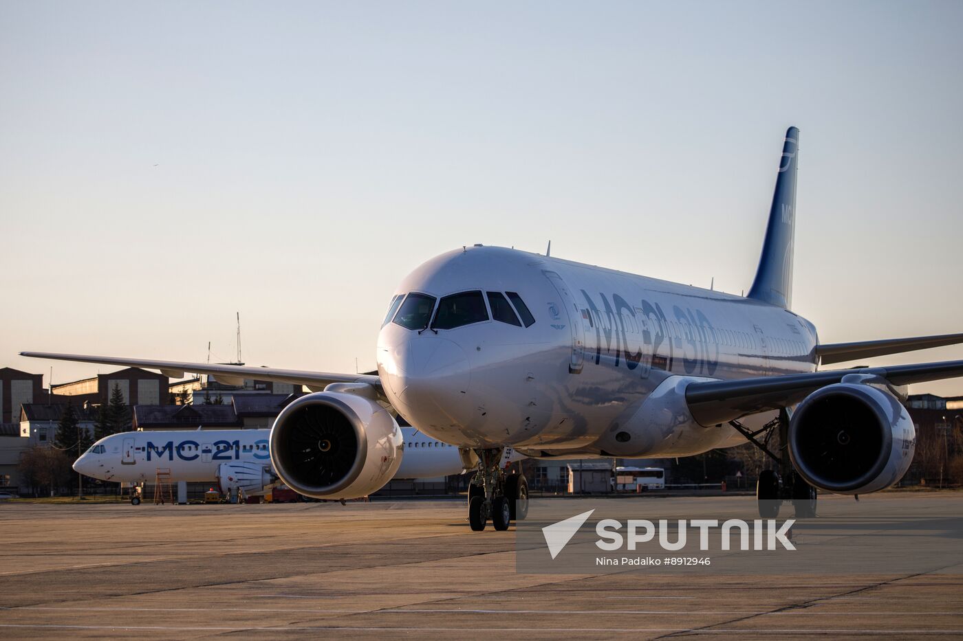 Russia New MC-21 Passenger Jet Tests