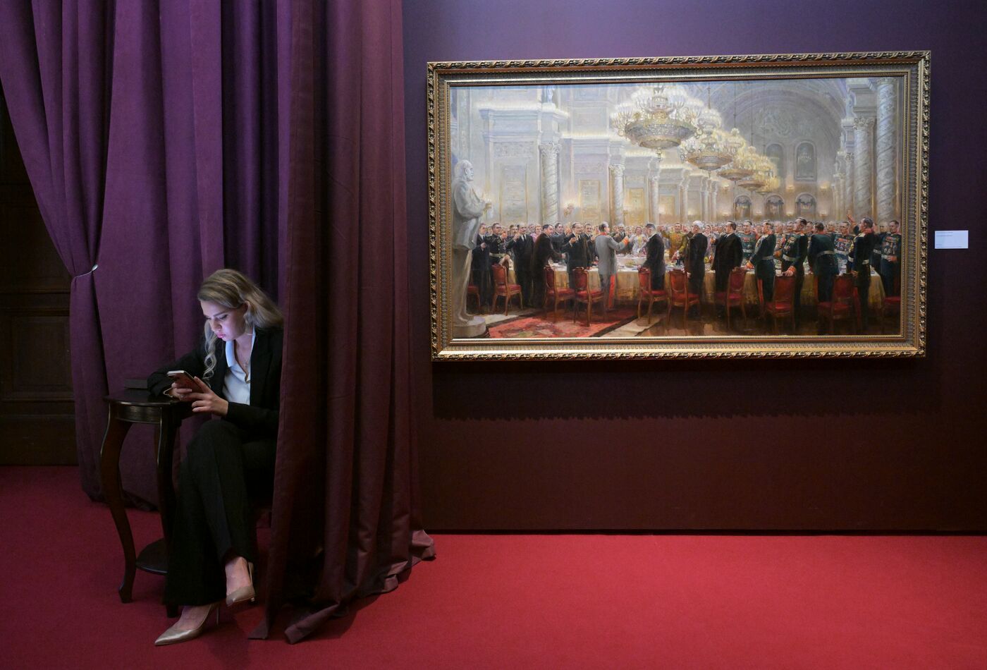 Ceremony to open exhibition, Never Forgotten: Celebrating 80th Anniversary of Great Victory
