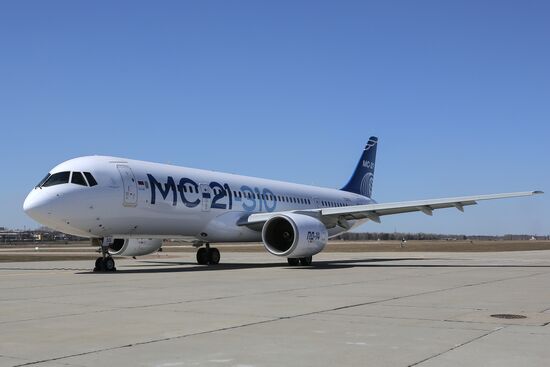 Russia New MC-21 Passenger Jet Tests