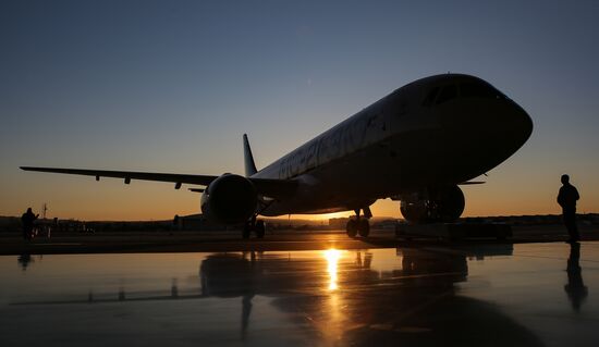 Russia New MC-21 Passenger Jet Tests