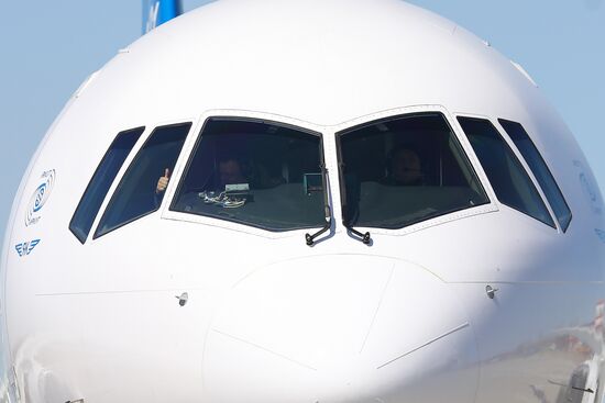 Russia New MC-21 Passenger Jet Tests