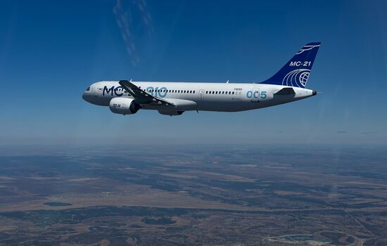 Russia New MC-21 Passenger Jet Tests