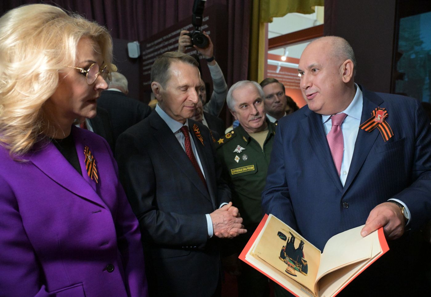 Ceremony to open exhibition, Never Forgotten: Celebrating 80th Anniversary of Great Victory