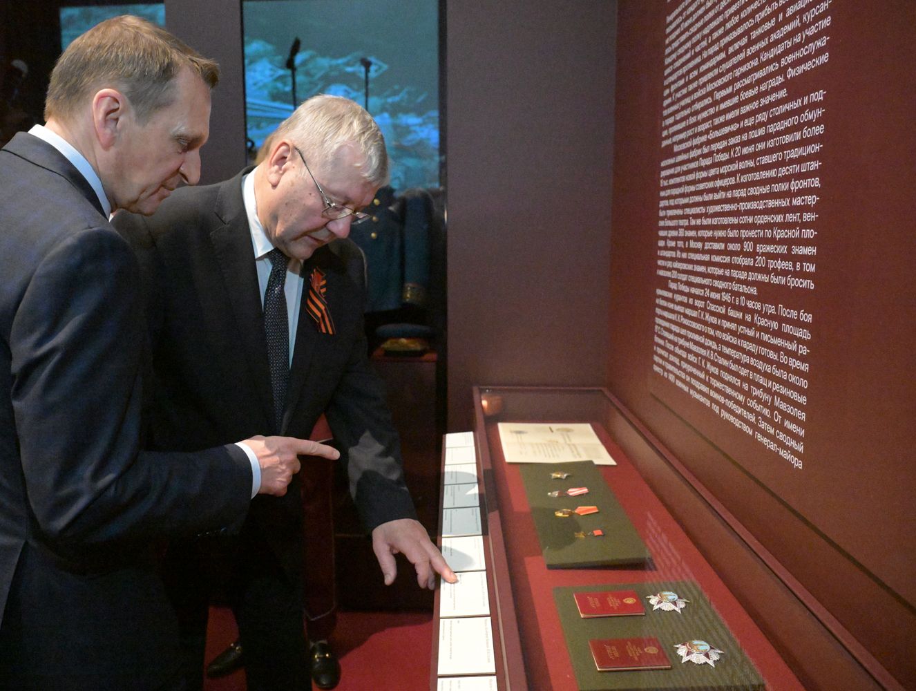 Ceremony to open exhibition, Never Forgotten: Celebrating 80th Anniversary of Great Victory