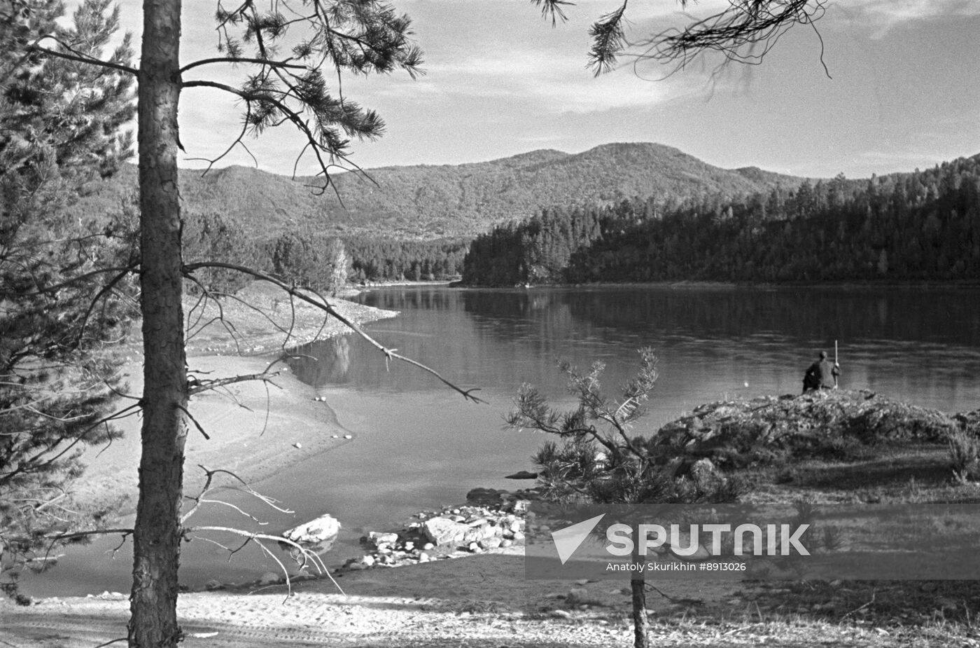 Katun River in Gorny Altai