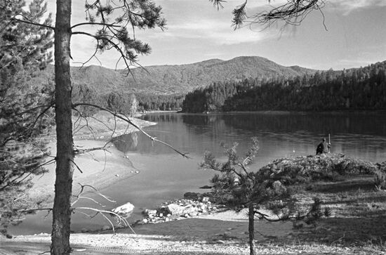 Katun River in Gorny Altai