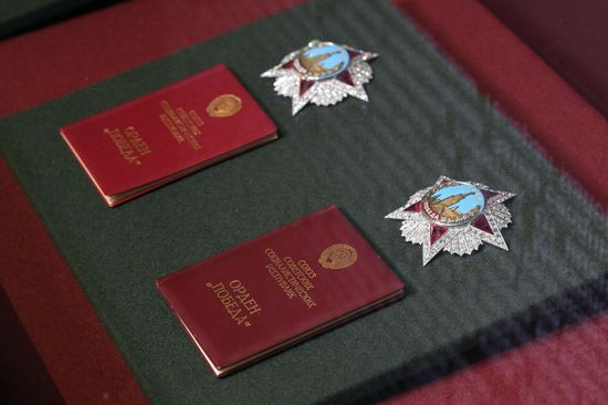 Ceremony to open exhibition, Never Forgotten: Celebrating 80th Anniversary of Great Victory
