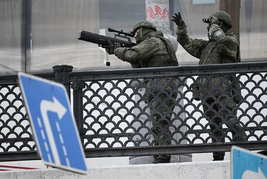 Russia WWII Victory Parade Rehearsal