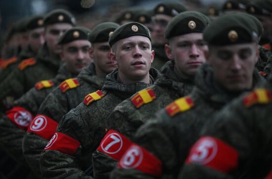 Russia WWII Victory Parade Rehearsal