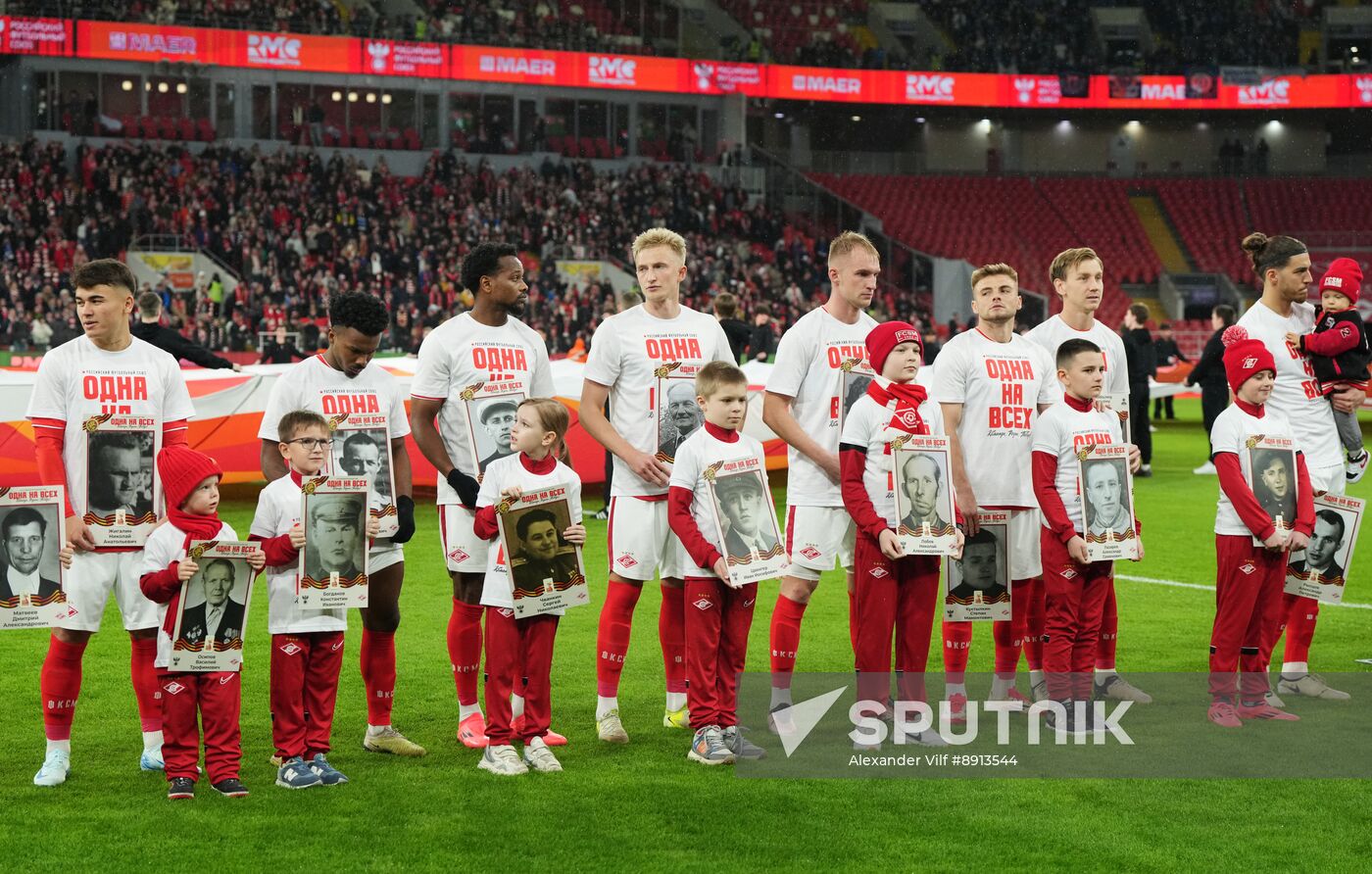 Russia Soccer Cup Spartak - Dynamo