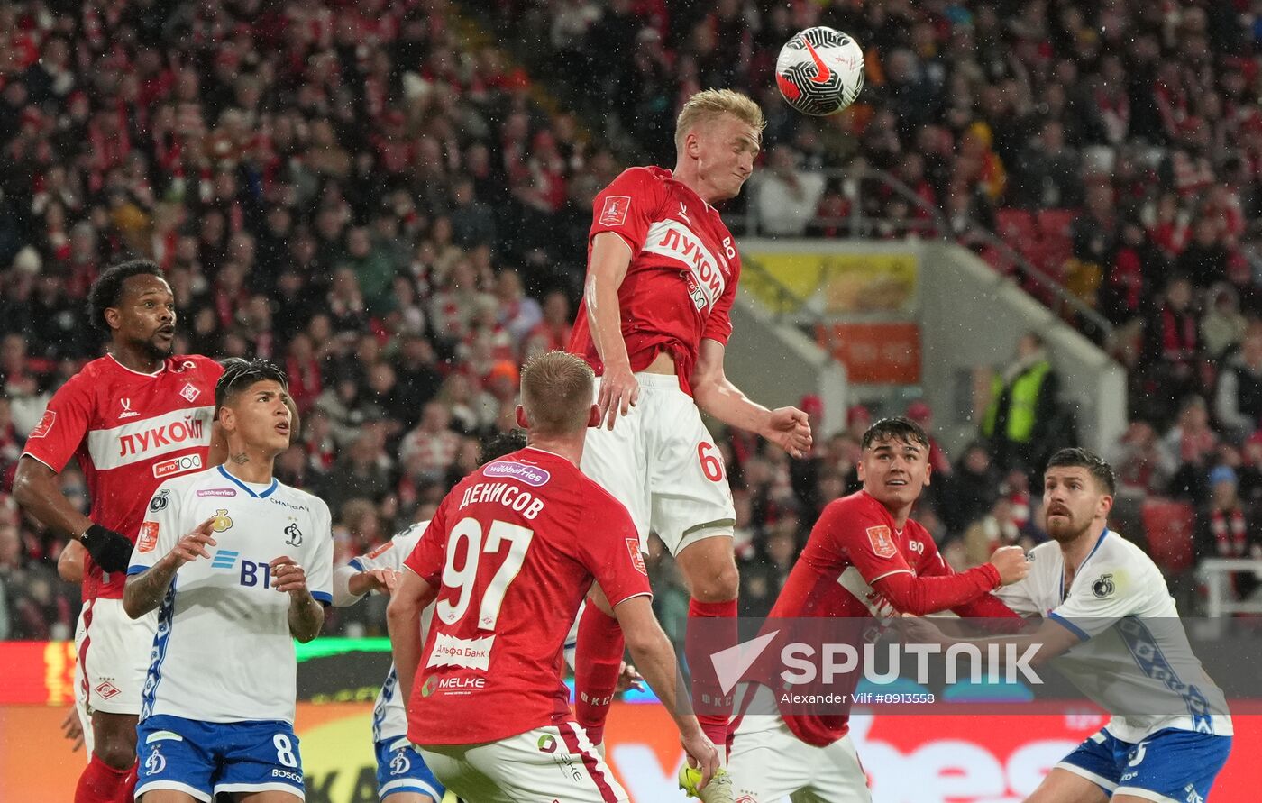Russia Soccer Cup Spartak - Dynamo