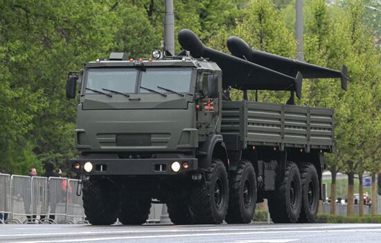 Russia WWII Victory Parade Rehearsal