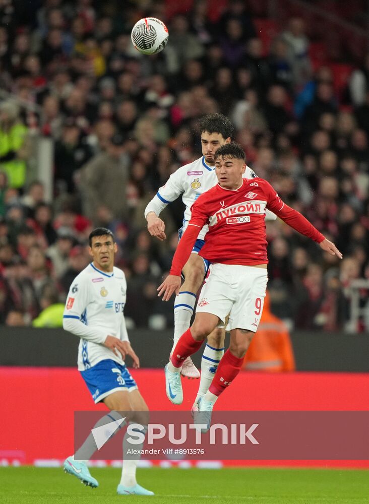 Russia Soccer Cup Spartak - Dynamo