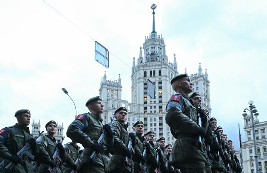 Russia WWII Victory Parade Rehearsal