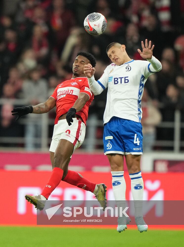 Russia Soccer Cup Spartak - Dynamo
