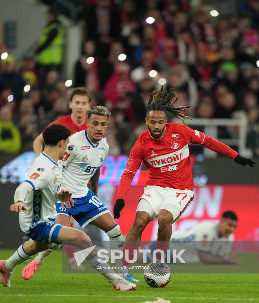 Russia Soccer Cup Spartak - Dynamo