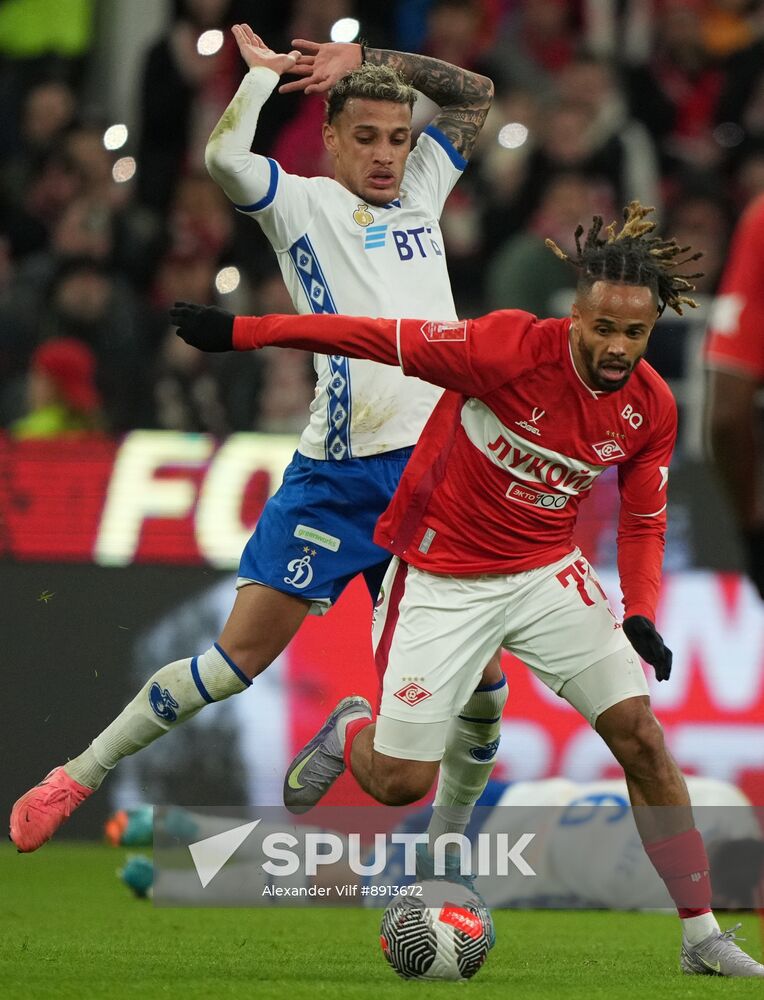 Russia Soccer Cup Spartak - Dynamo