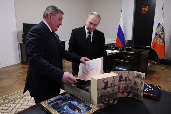 Russia Putin Volgograd Region Governor