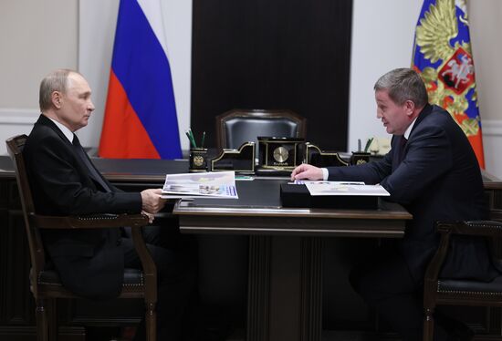 Russia Putin Volgograd Region Governor