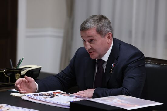 Russia Putin Volgograd Region Governor