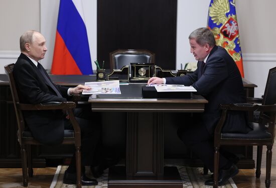Russia Putin Volgograd Region Governor